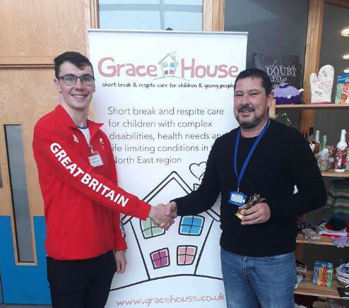 Photo from left to right: Matt Wylie MBE and Steven Garrigan